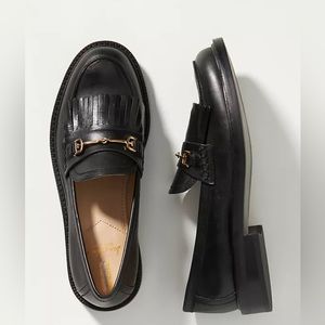 Same Edelman Black Cammi Loafers